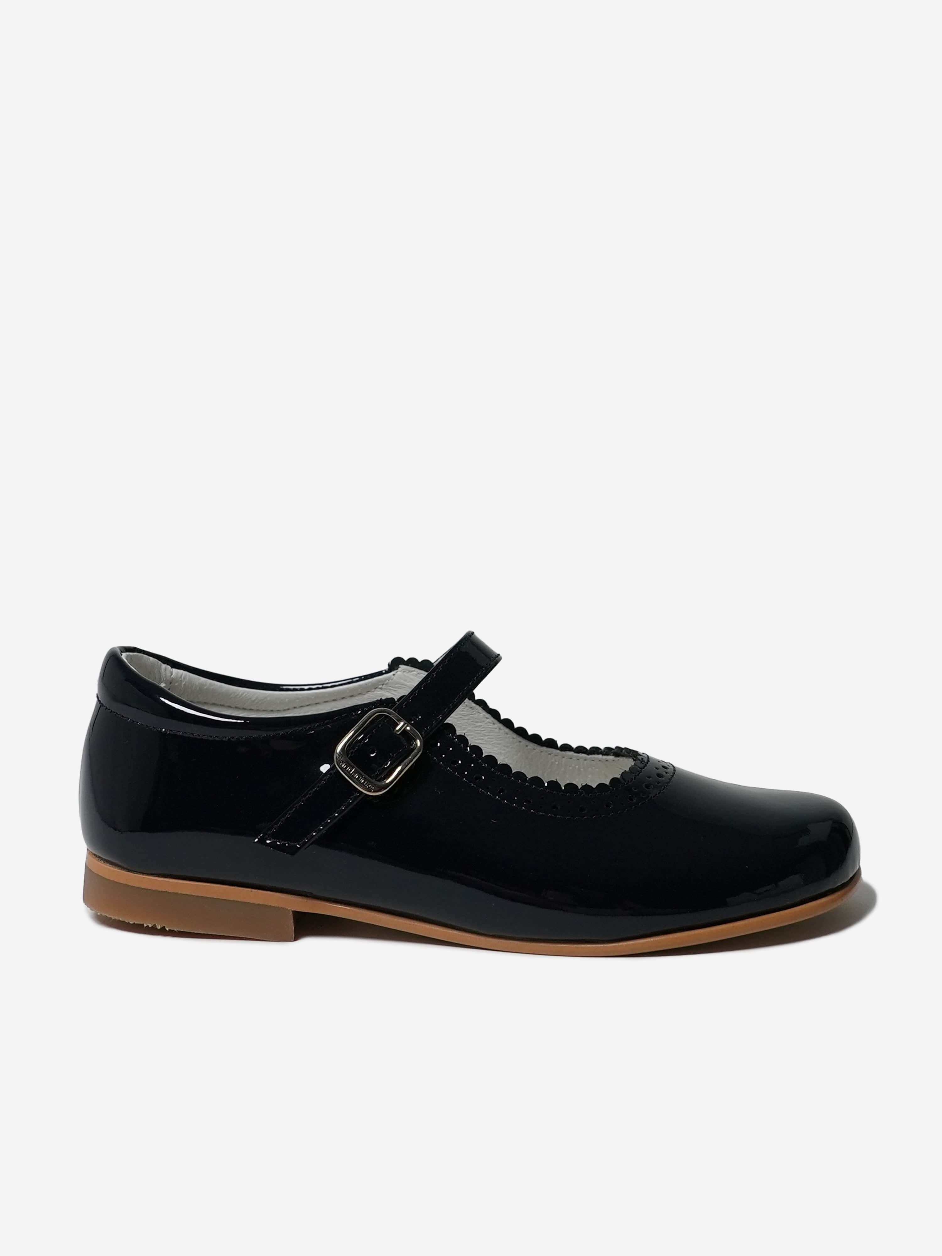 Andanines Girls Patent Leather Mary Jane Shoes - Shiny & Comfortable Dress Shoes for Toddler, Kids & Teens - Perfect for School, Parties & Special Occasions