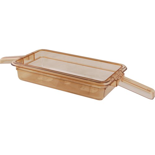 DUKE Holding PAN (Amber POLYCARB) 155695 - Durable Polycarbonate Food Storage Container for Kitchen & Restaurant Use
