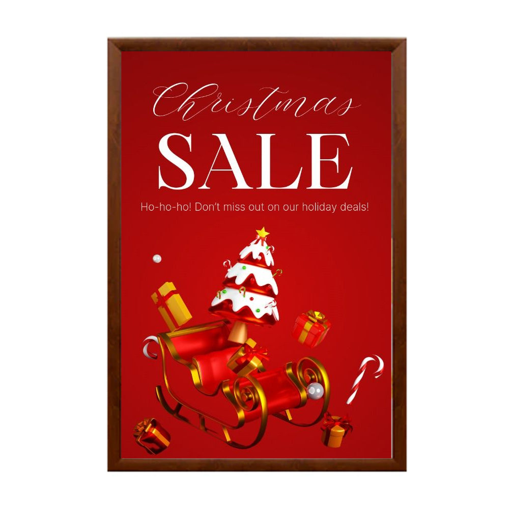 24x36 Wood Poster Snap Frame - SwingSnap 1 1/4