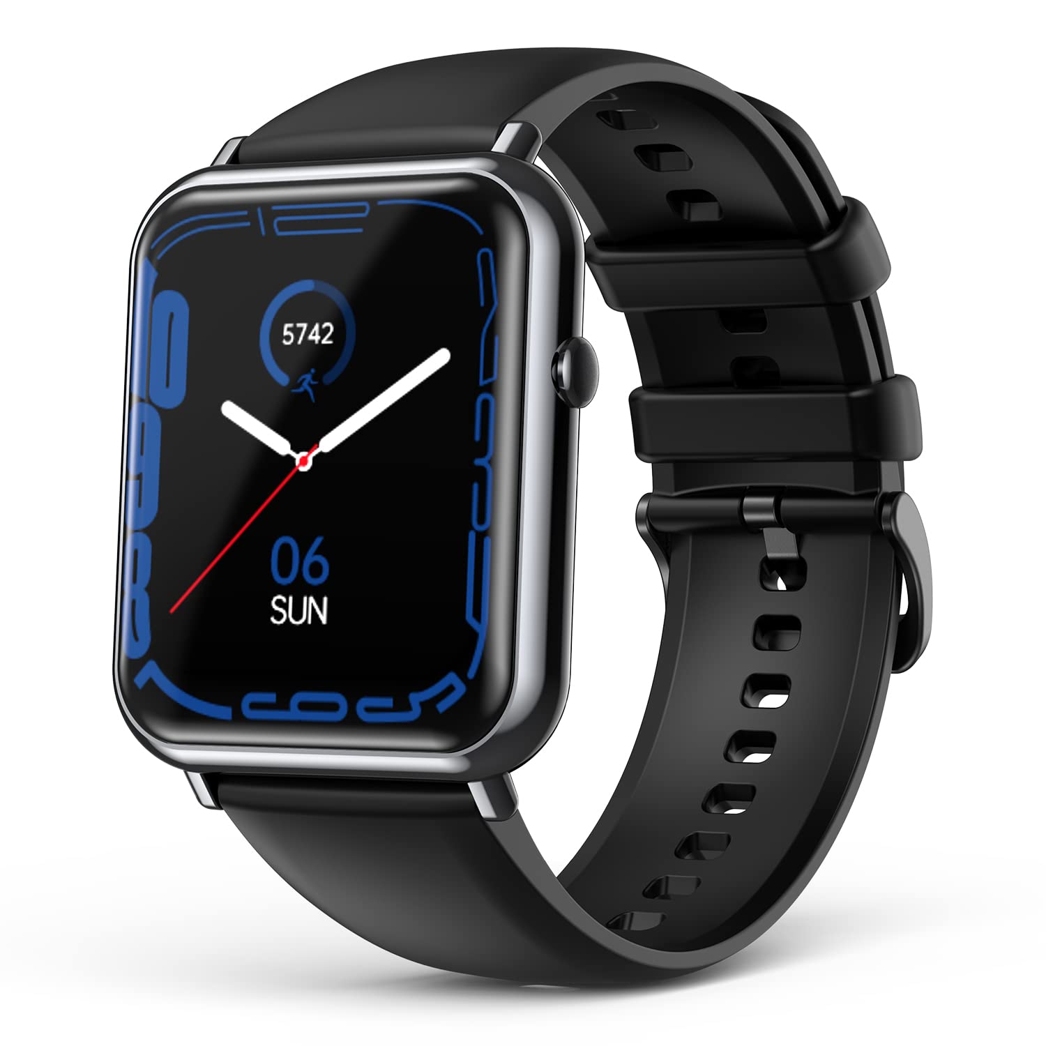 Smart Watch for Men & Women - 1.69 Inch Fitness Tracker with Heart Rate & Blood Pressure Monitor, IP68 Waterproof Activity Tracker, Touch Screen Smartwatch Compatible with Android iPhone iOS - Perfect for Running, Swimming & Daily Health Tracking