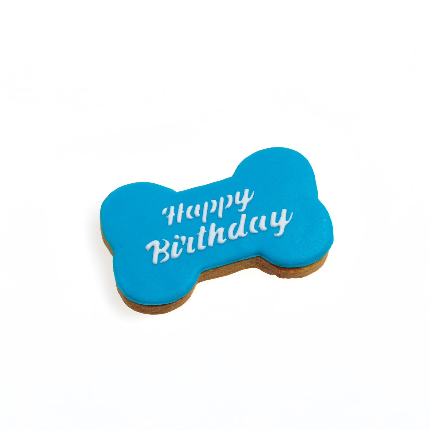 La Dolce Vita Happy Birthday Bone Biscuit - Dog Treats for Birthday Celebrations & Training Rewards