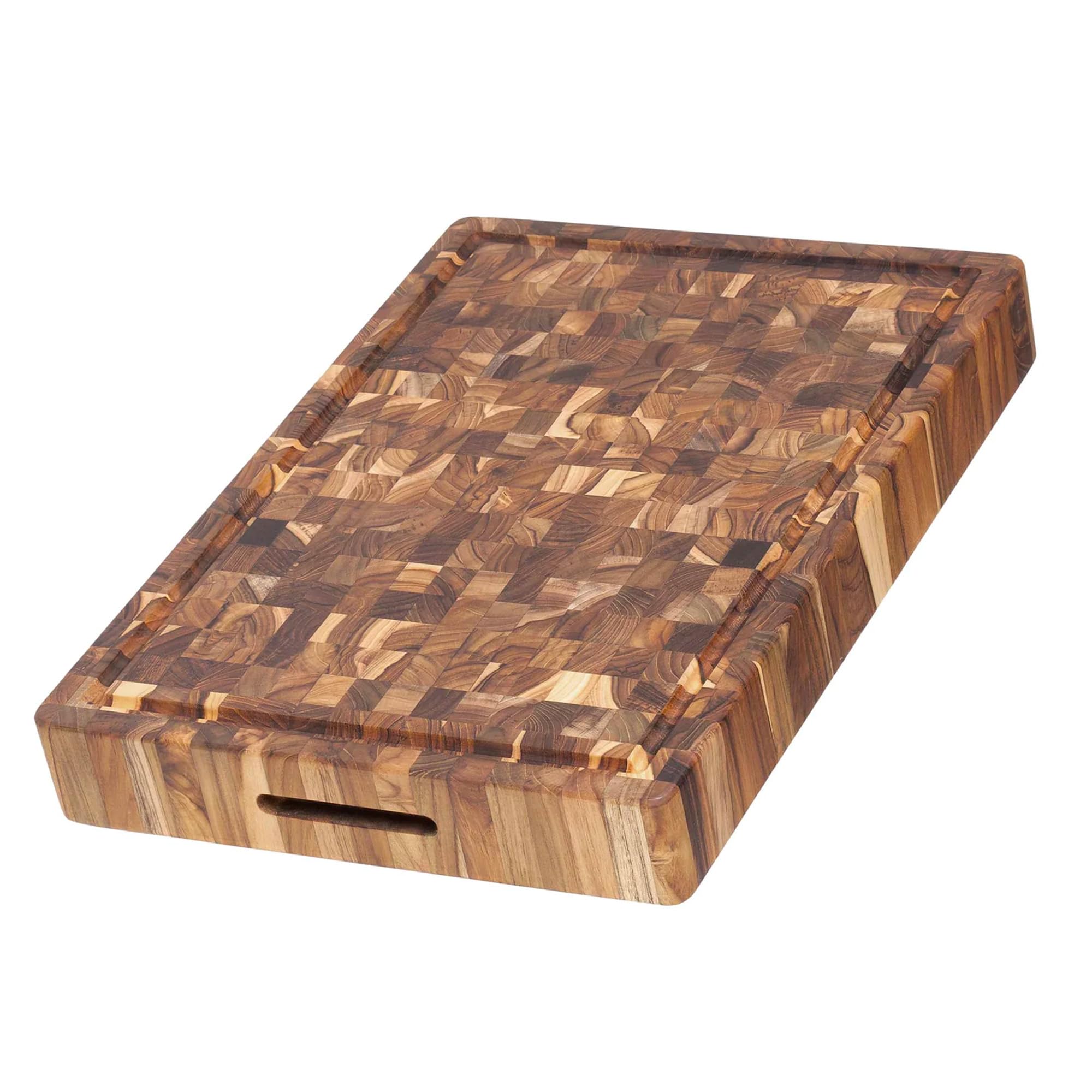 Premium Teak Wood Cutting Board - Extra Thick 20x14x2.5 Inch Butcher Block for Roasts, Meats & Daily Kitchen Use - FSC Certified Teakhaus - Perfect for Chefs, Home Cooking & Entertaining