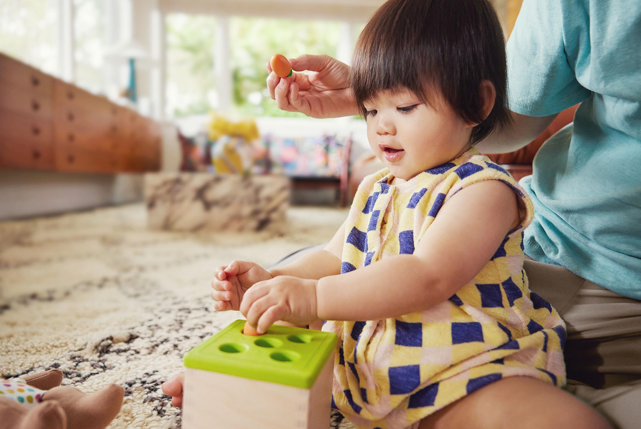 **LOVEVERY The Babbler Play Kit – Montessori Toddler Toy with Bonus Book 'Where is Crew's Shoe' | Best 1st Birthday Gift for Boys & Girls | Educational Learning & Sensory Play for 12-18 Month Olds**