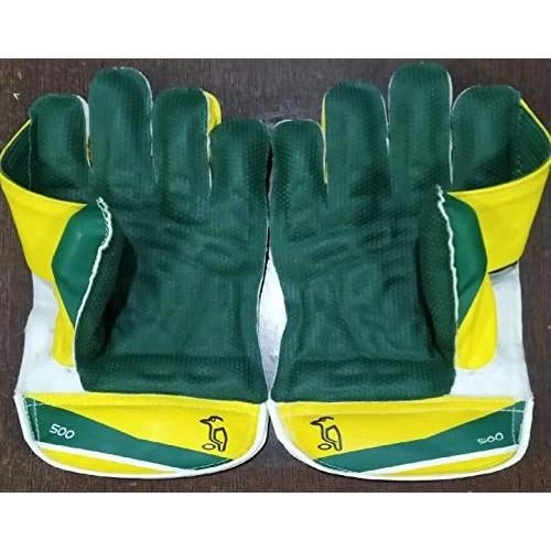 Kookaburra Kahuna Pro 500 Cricket Wicket Keeping Gloves - Premium Leather Wicketkeeper Gloves for Cricket Matches & Training Sessions