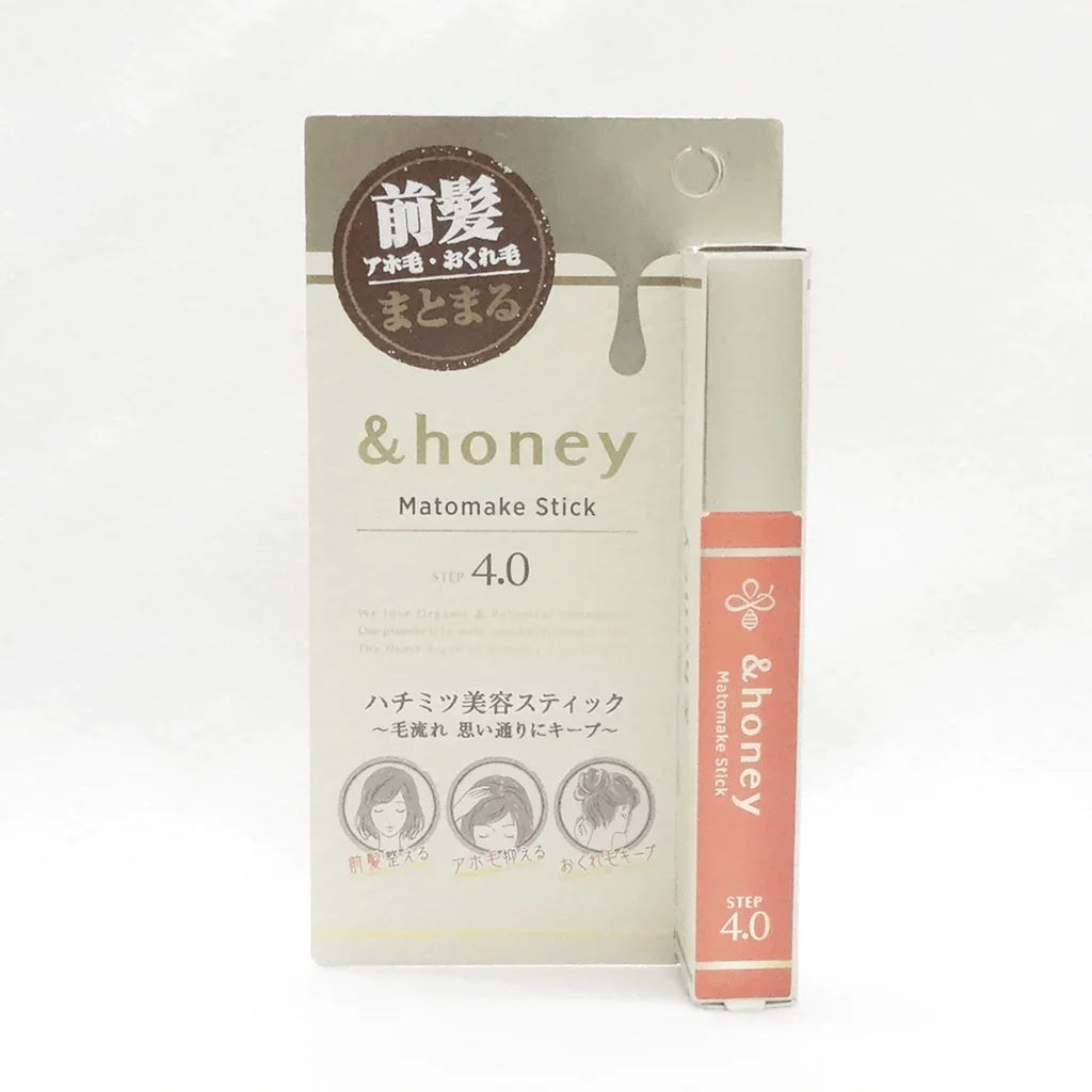 &honey Matomake Stick - Natural Hair Flyaway Control & Styling Wax (9g) - Perfect for Smooth Hairstyles, Frizz Control & Updos