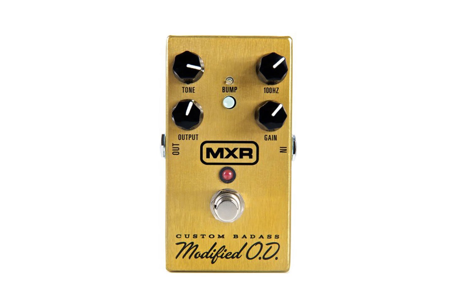 MXR M77 Custom Badass Modified Overdrive Pedal with Free Ernie Ball Guitar Strings & Dunlop Tortex Picks - Perfect for Electric Guitarists & Live Performances