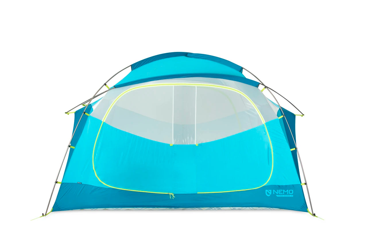 Aurora 6P High-Rise Camping Tent - 6 Person Waterproof Family Dome Tent with Rainfly - Perfect for Backpacking, Hiking & Outdoor Adventures