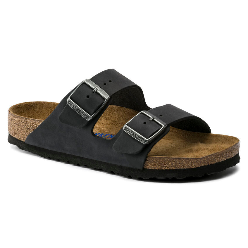 Arizona Soft Narrow Sandal Oiled Leather - Comfortable Women's Casual Sandals for Summer, Beach, and Outdoor Walking
