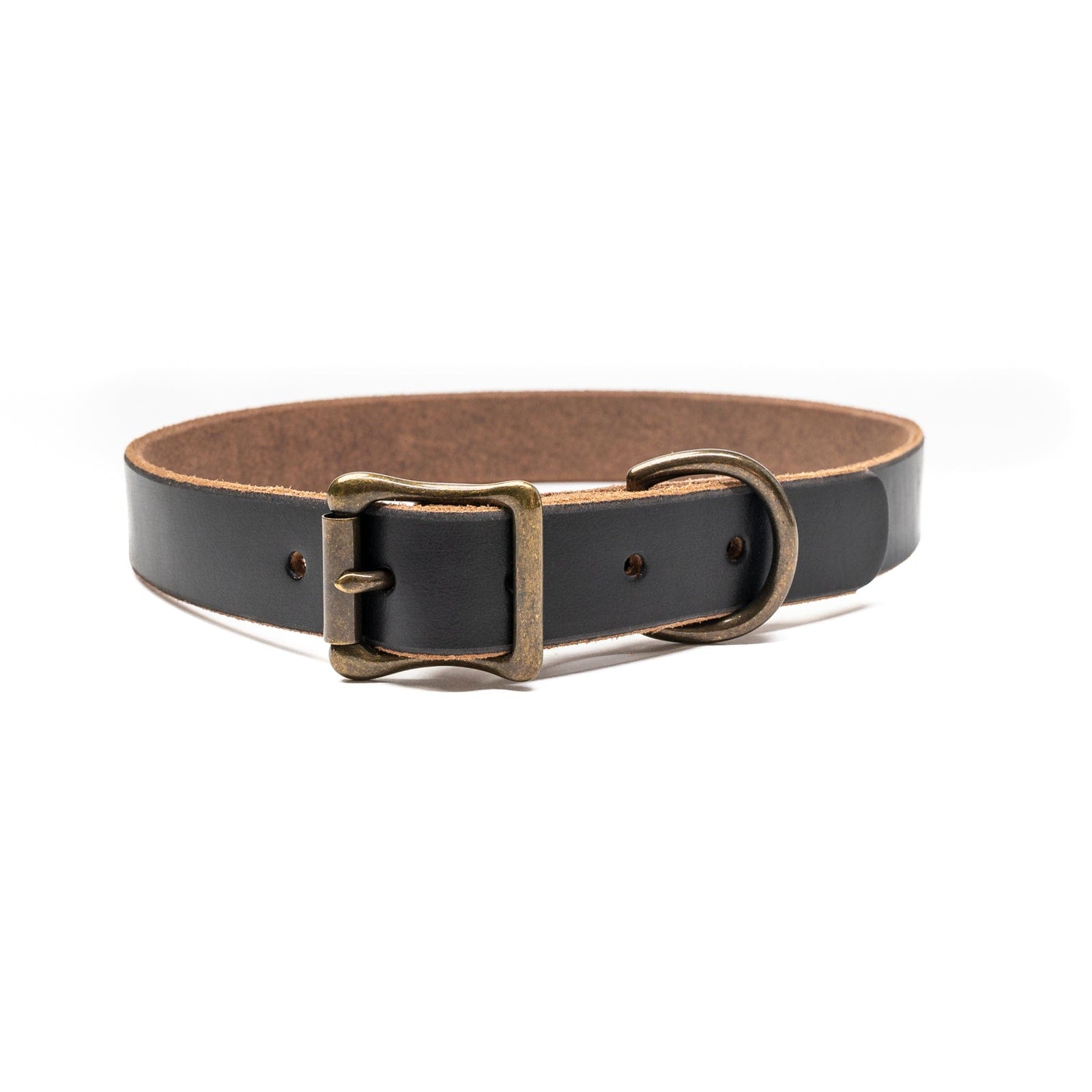 Premium Genuine Leather Dog Collar - Adjustable & Durable Pet Collar for Small Medium Large Dogs - Perfect for Walking, Training & Outdoor Adventures