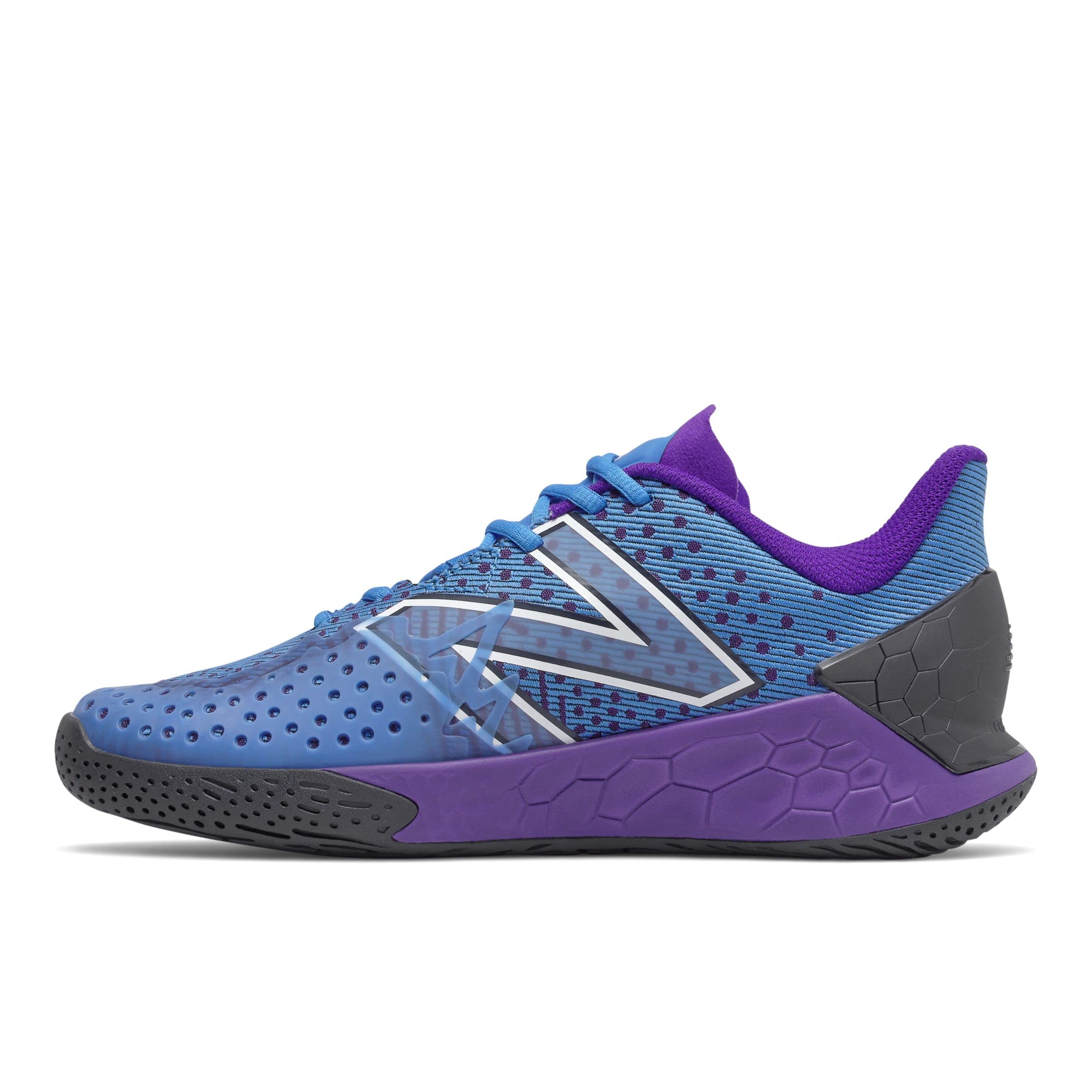 New Balance Men's Fresh Foam X Lav V2 Hard Court Tennis Shoes | Lightweight Cushioned Sneakers for Tennis & Casual Wear | Perfect for Court Play & Everyday Comfort