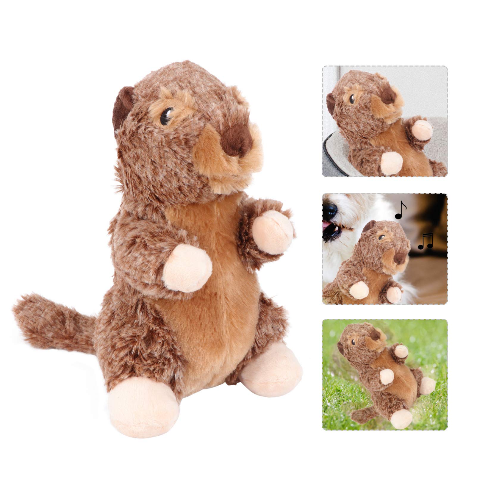 Balacoo Squeaky Plush Dog Toy - 1pc Soft Stuffed Chew Toy for Small Dogs & Puppies, Durable Bite-Resistant Pet Plushie for Teething & Playtime - Perfect for Indoor Play, Training & Cuddling