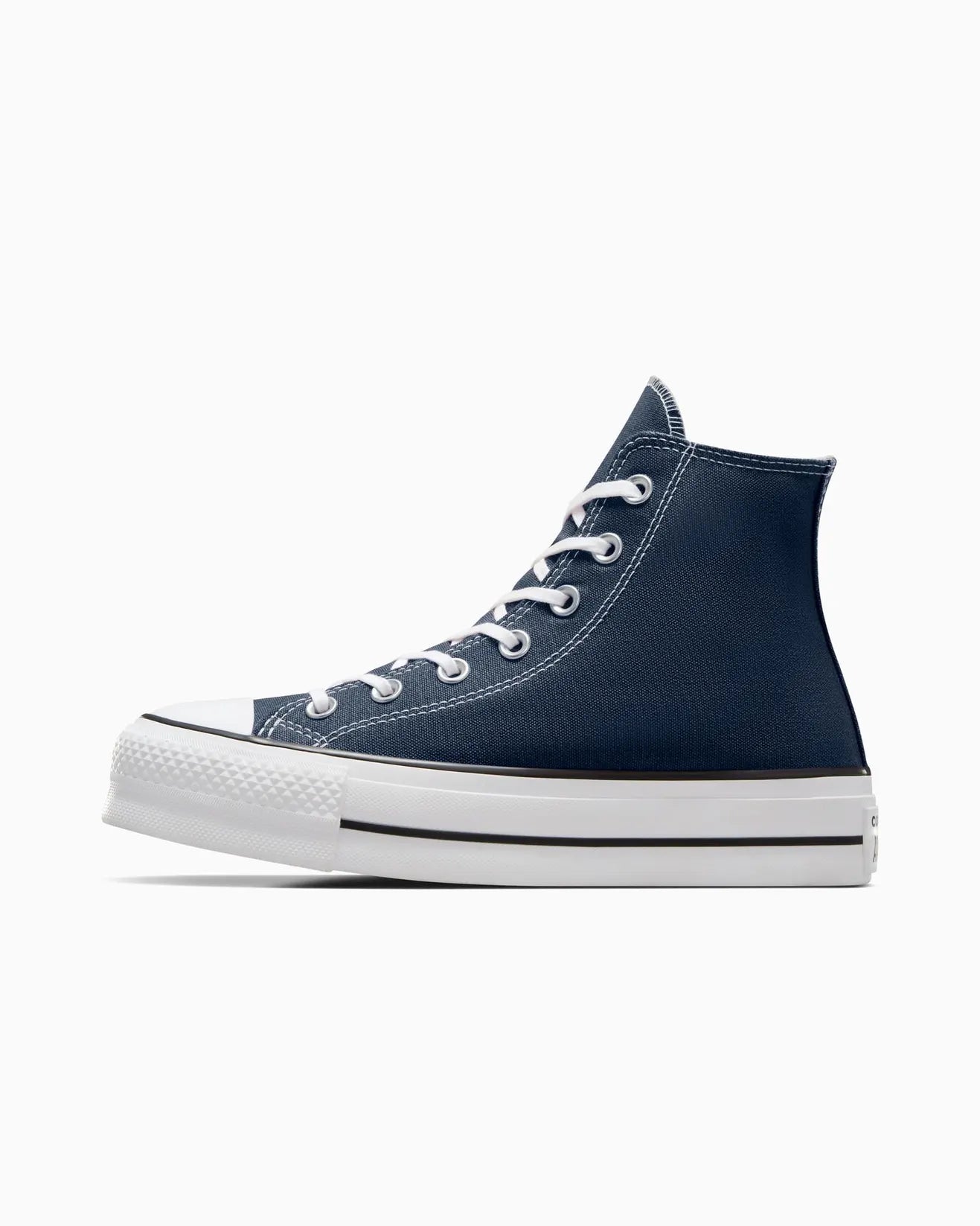 Converse Women's Chuck Taylor Lift Navy Sneakers - Comfortable Casual Shoes for Everyday Wear, Walking & Street Style