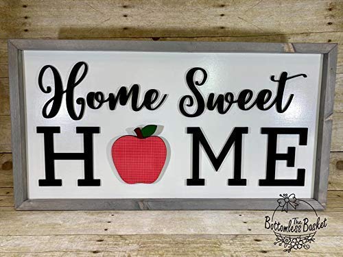 Customizable Interchangeable Home Signs - Perfect for Farmhouse, Rustic & Modern Decor - Wall Art for Living Room, Bedroom & Entryway