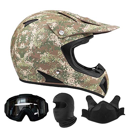 Camo w/ Matte Black Goggles