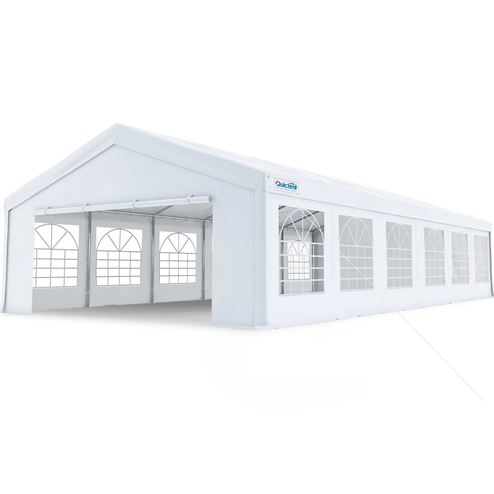 20' x 40' White Party Tent - Heavy Duty Outdoor Canopy for Weddings, Events & Backyard Gatherings - Waterproof & UV Resistant Shelter
