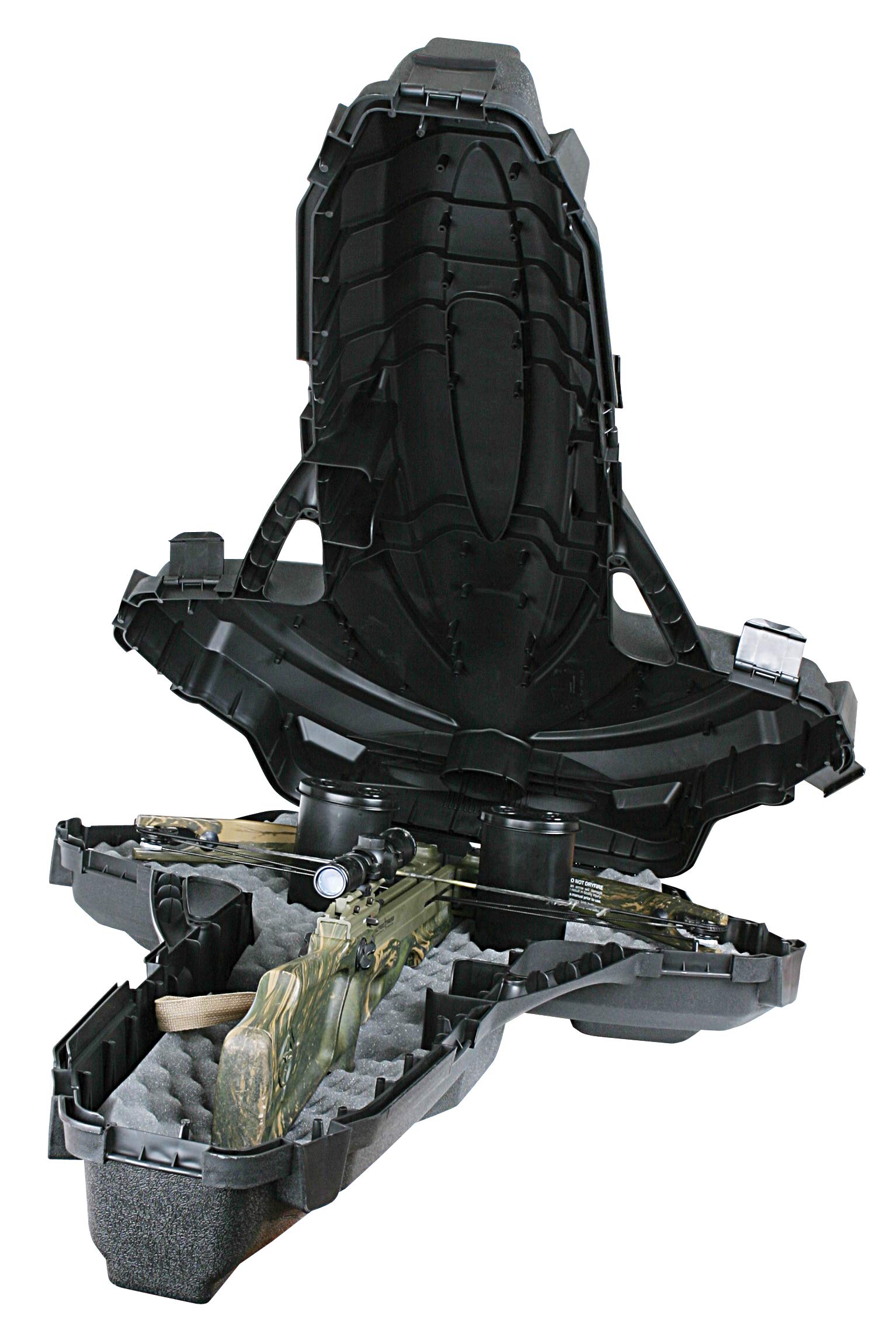 Flambeau Outdoors 6467SC Stingray Crossbow Case - Portable & Durable Bow Storage for Hunting & Archery - Black Tactical Hard Case for Travel & Range Practice