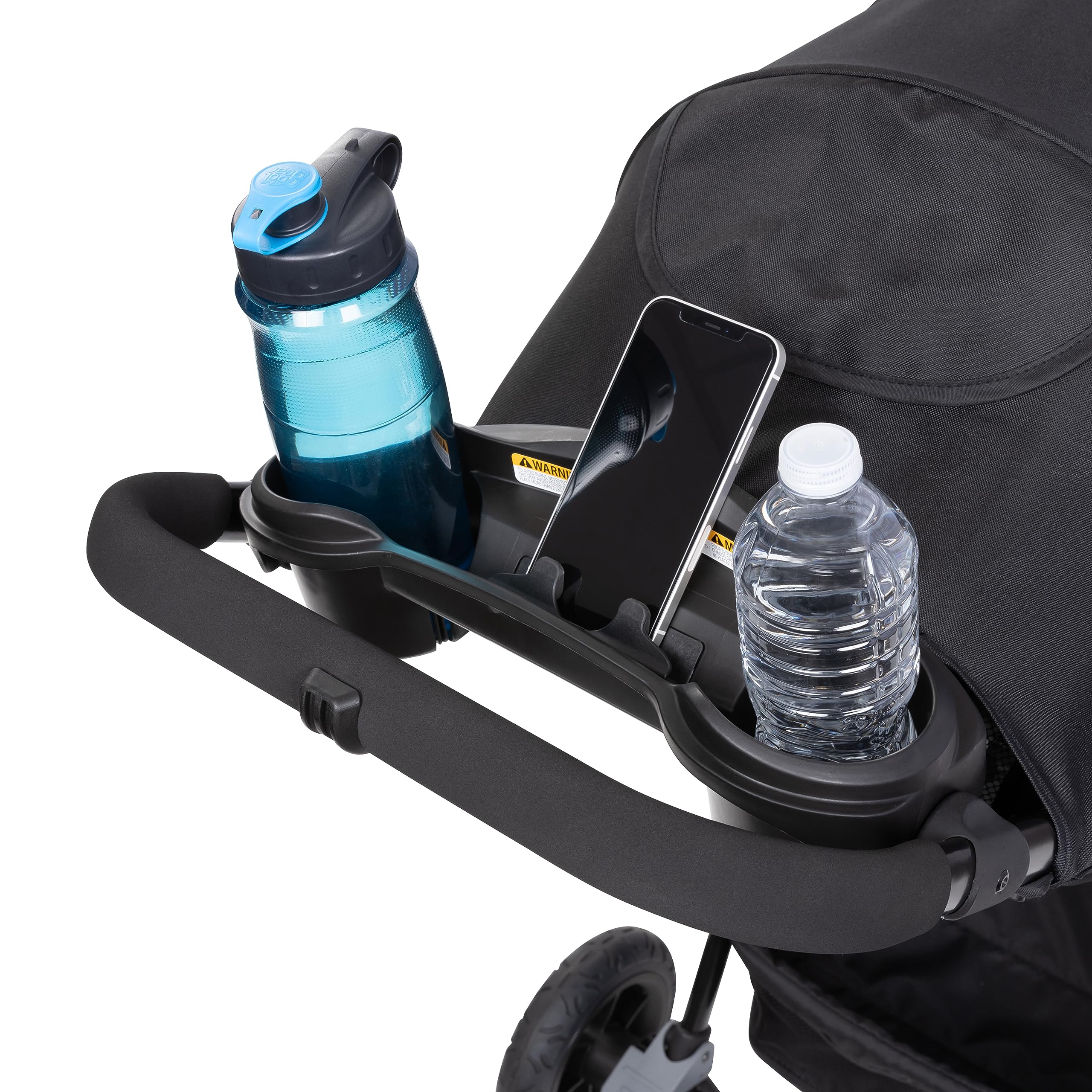 Baby Trend Passport® Seasons All-Terrain Stroller Travel System with EZ-Lift™ PLUS Infant Car Seat - Dash Black | Lightweight & Durable for Outdoor Adventures, Shopping & Travel | Perfect for Newborns & Toddlers