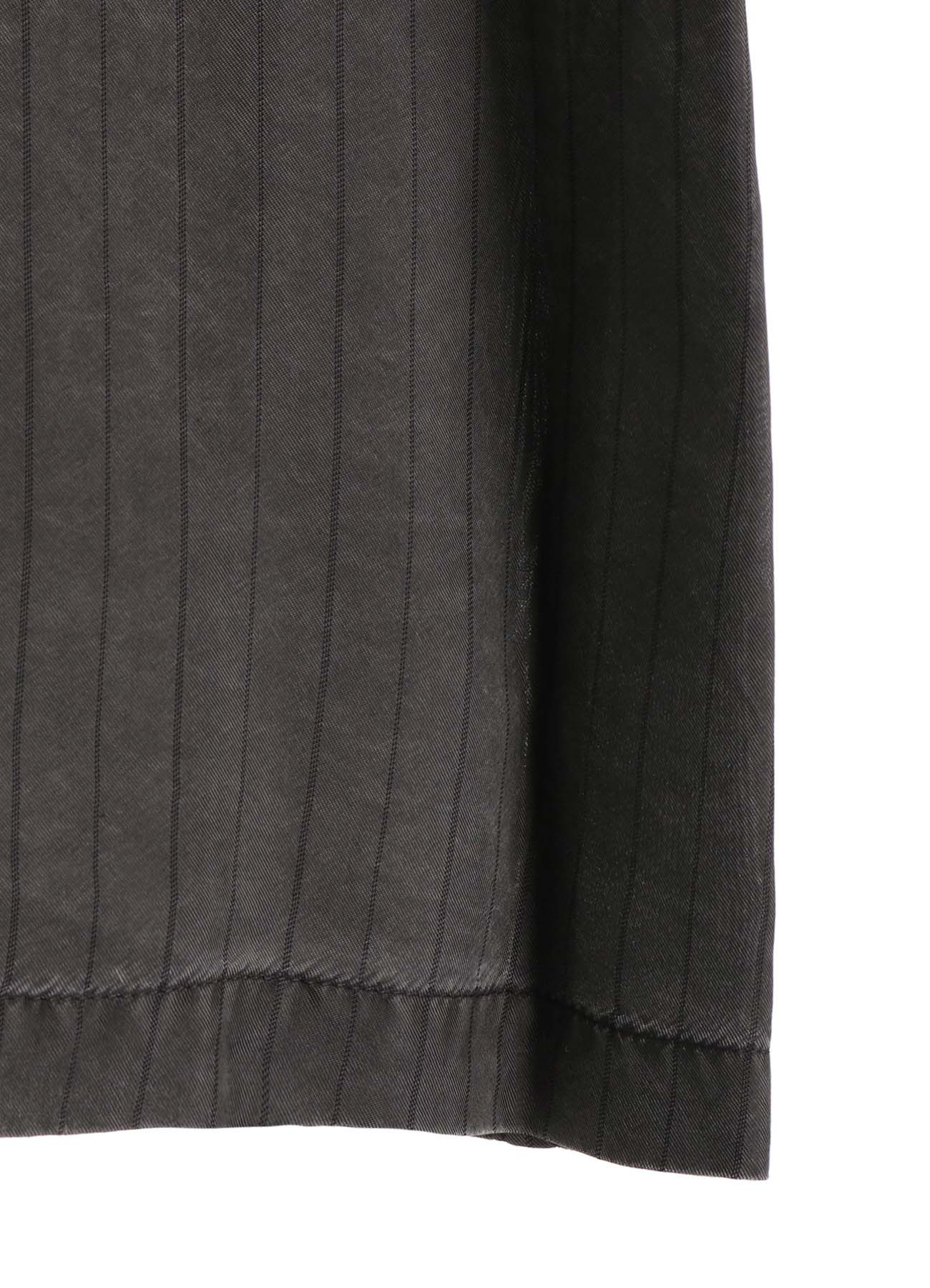 Cupro Stripe Sleeveless Shirt Dress for Women | Summer Casual Wear | Perfect for Beach, Office & Date Night