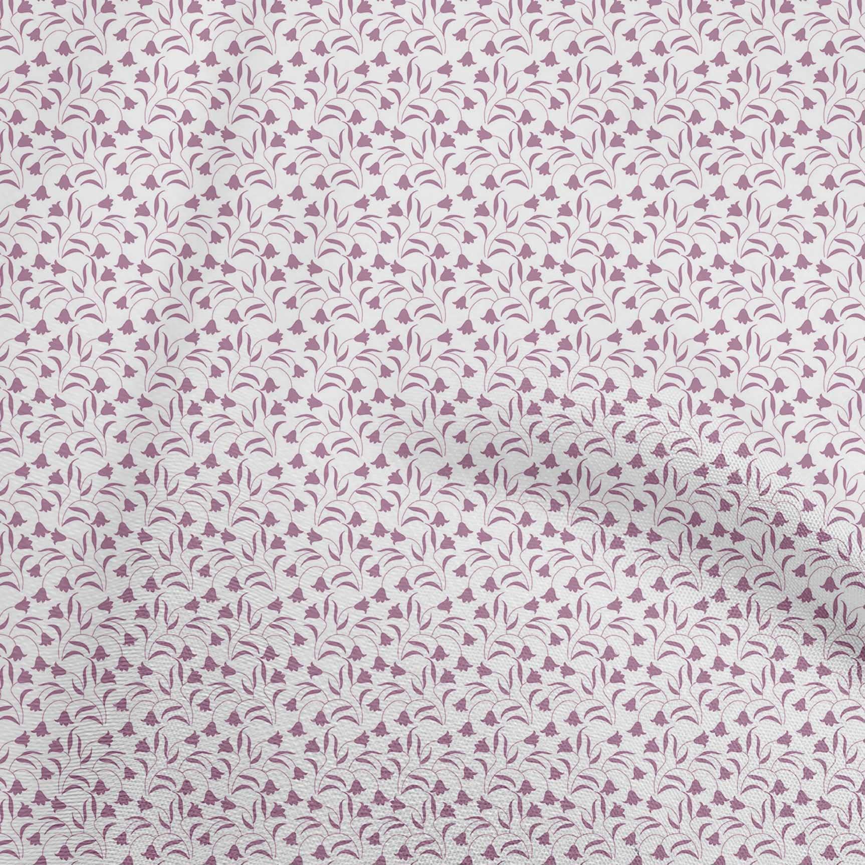 Premium 100% Cotton Cambric Pink Floral Print Fabric by The Yard - 56 Inch Wide for Dresses, Skirts & DIY Sewing Projects | Soft, Lightweight & Breathable Material