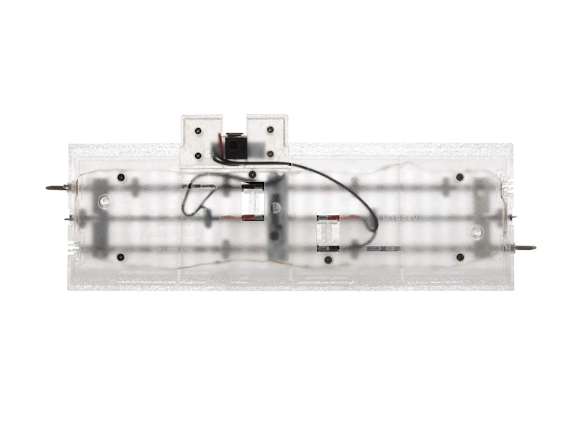 Lionel Lighted FasTrack Electric O Gauge Train Set - Illuminated Terminal Track Pack for Model Railroads & Holiday Displays