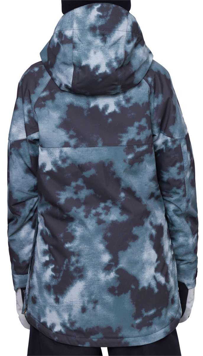 686 Women's Upton Insulated Anorak Jacket - Waterproof Winter Coat with Hood, Lightweight Warm Puffer Jacket for Outdoor Activities, Hiking & Snowboarding 2024