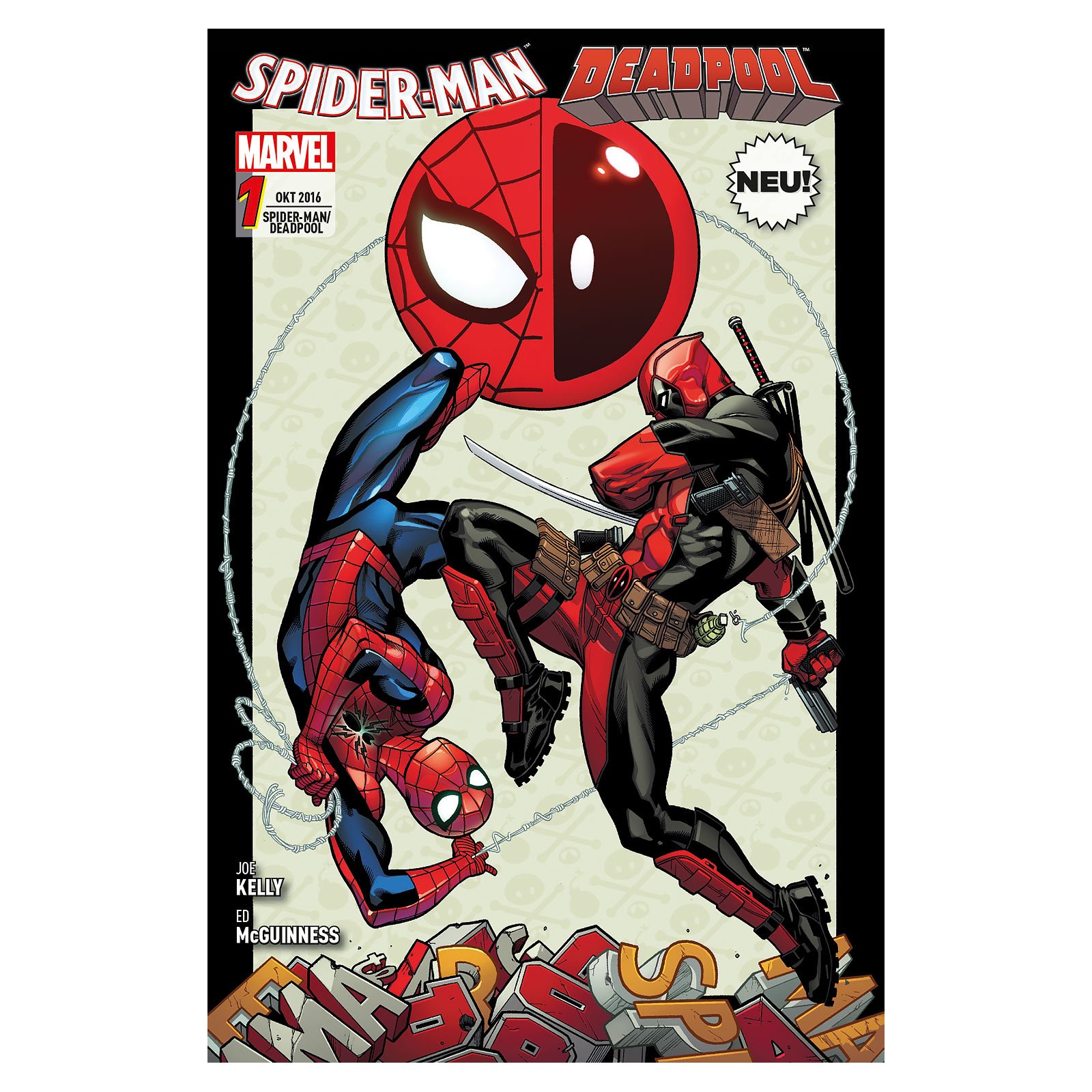 Spider-Man & Deadpool Comic Book Issue 01 - Marvel Superhero Action Adventure for Collectors & Fans | Perfect for Gifts, Reading & Display