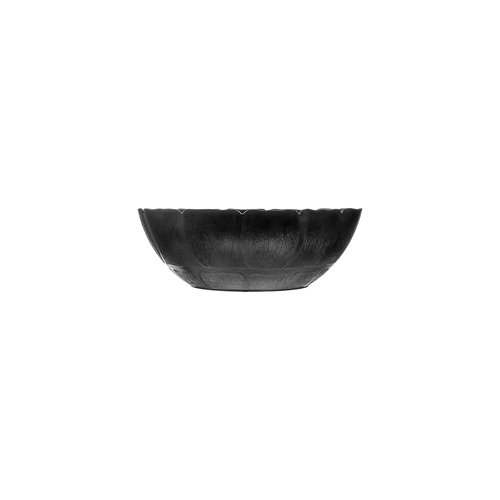 Carlisle 6919 17.2 Quart Petal Mist Mixing Bowl - Black - Perfect for Baking, Food Prep & Serving - Commercial & Home Kitchen Use