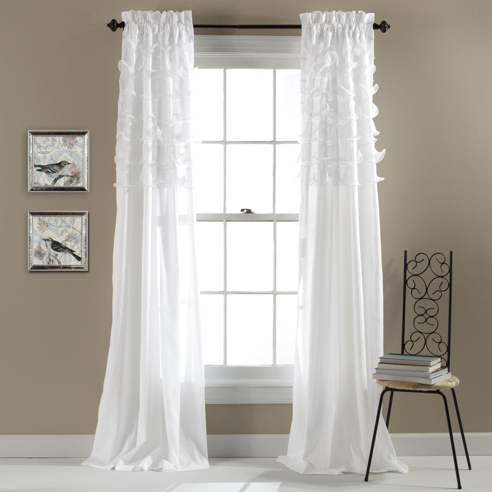 Avery Window Curtain Set - Blackout Curtains for Bedroom & Living Room - Thermal Insulated Drapes with Grommet Top - 84 Inch Length (2 Panels) - Perfect for Home Decor, Privacy & Light Blocking