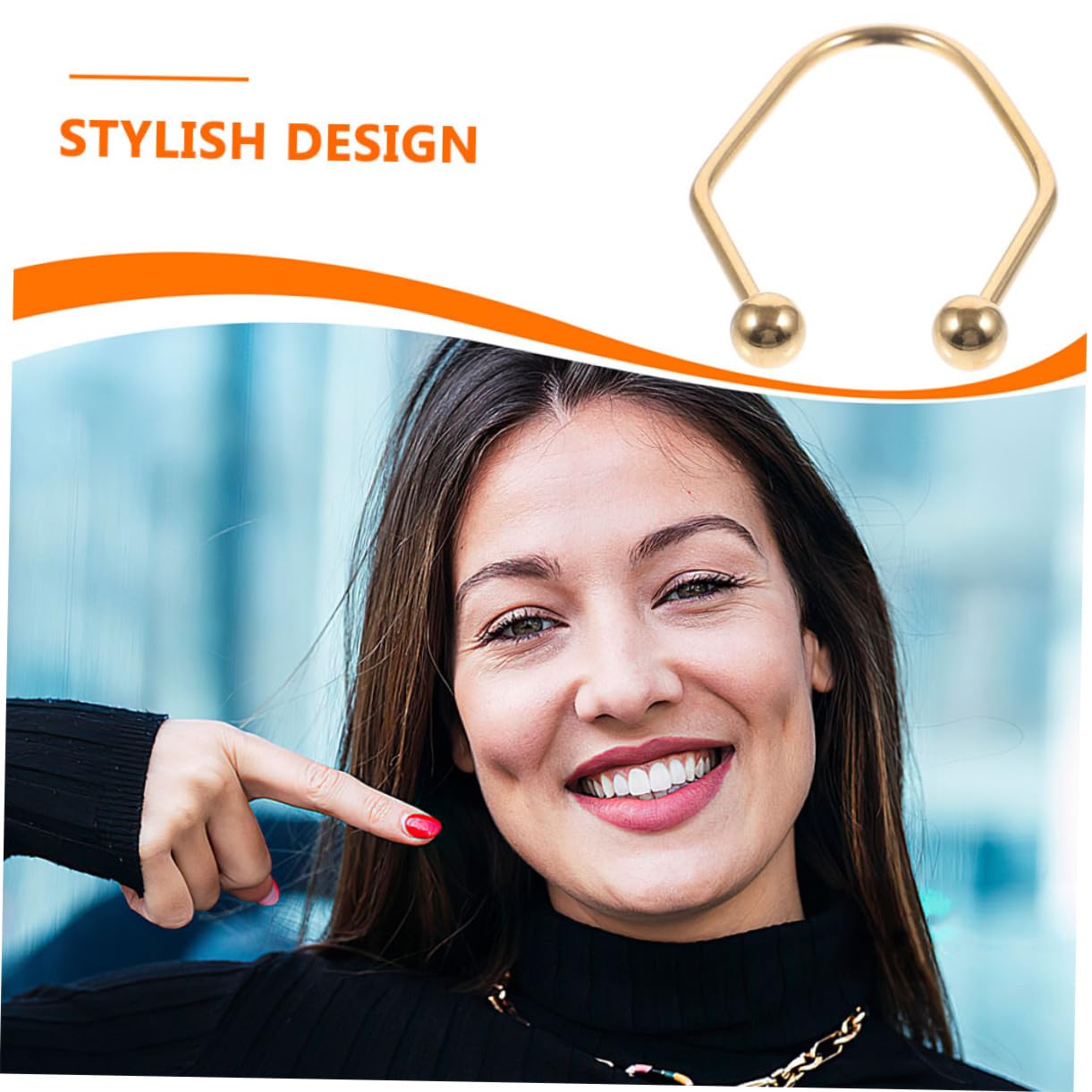 Facial Exerciser for Cheekbones - Magnetic Dimple Trainer & Face Toner | Portable & Stylish for Daily Beauty Routine, Gym, or Travel