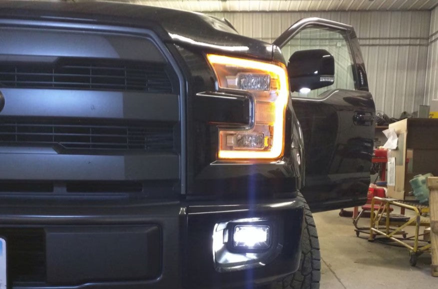 Ford F-150 (2015-2020) XB Series LED Fog Lights - Durable Off-Road Lighting for Night Driving & Foggy Conditions