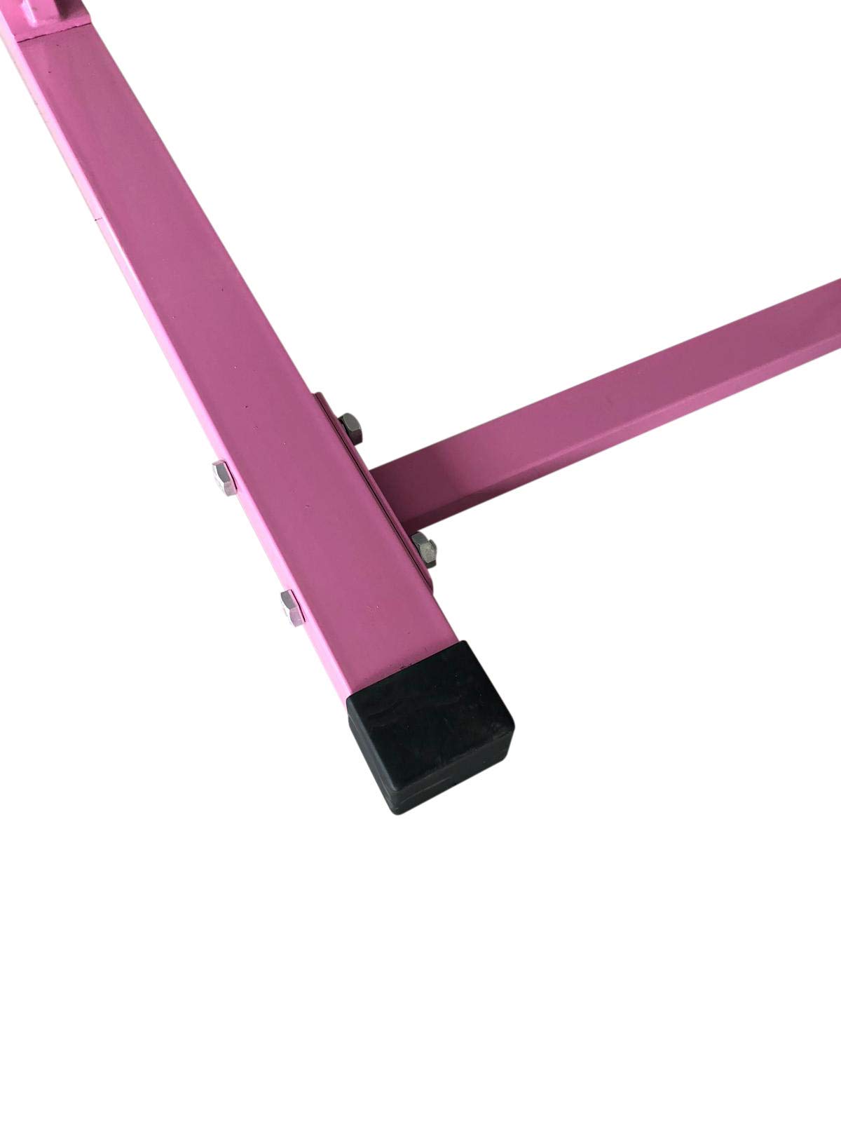 Professional Adjustable Gymnastics Kip Bar - 13-Level Height (3-5 FT) for Junior Training, Indoor & Outdoor Use - Perfect for Home Gyms, Backyard Practice & Gymnastics Clubs