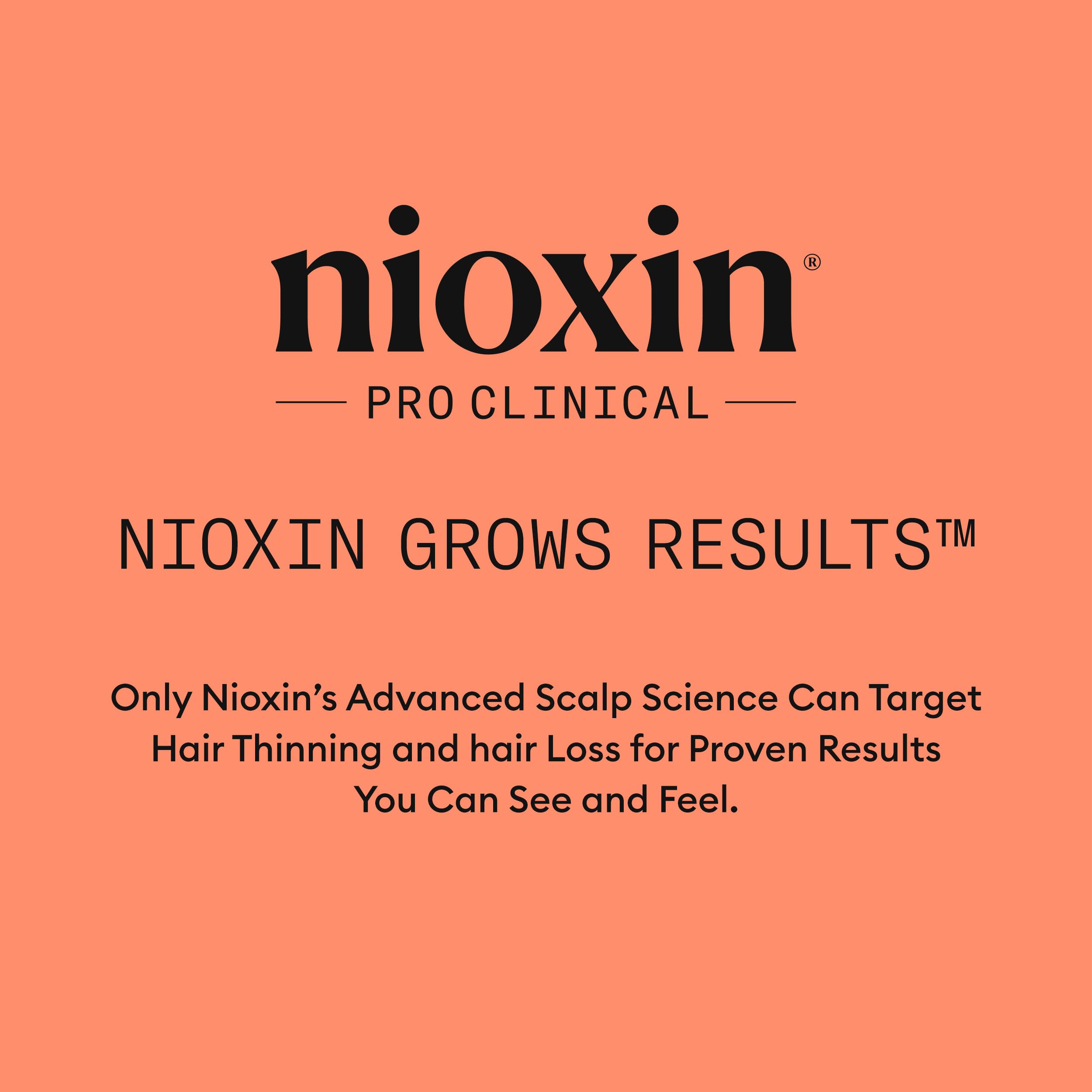 Nioxin System 4 Scalp Cleansing Shampoo & Therapy Conditioner Set for Color-Treated Hair with Thinning - Hair Growth Treatment for Thinning Hair - Perfect for Daily Use at Home & Salon