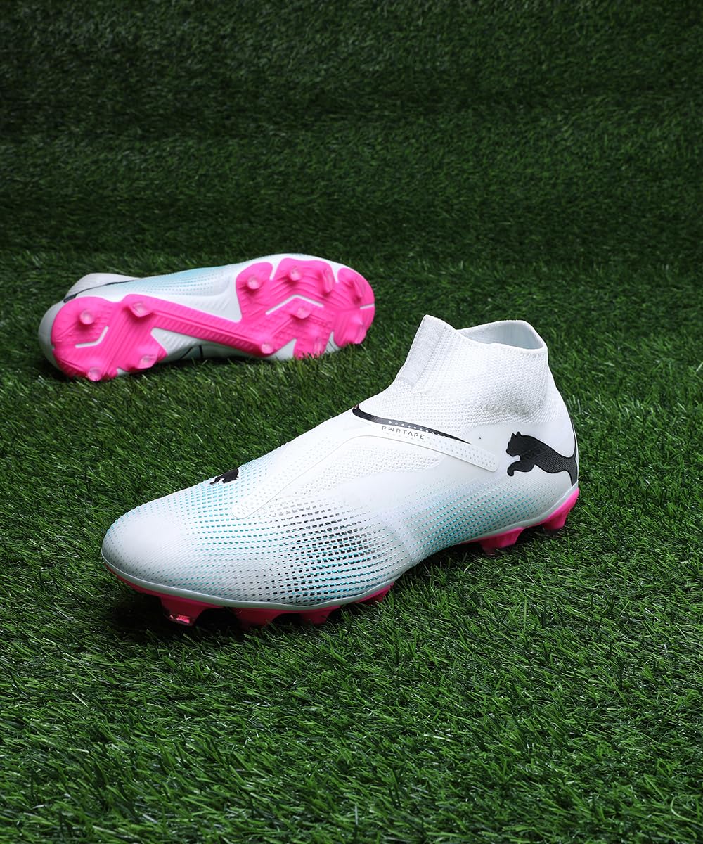 PUMA Future 7 Match+ LL FG/AG Soccer Cleats for Men - Lightweight Football Shoes with Advanced Grip Technology | Perfect for Artificial Grass & Firm Ground Matches
