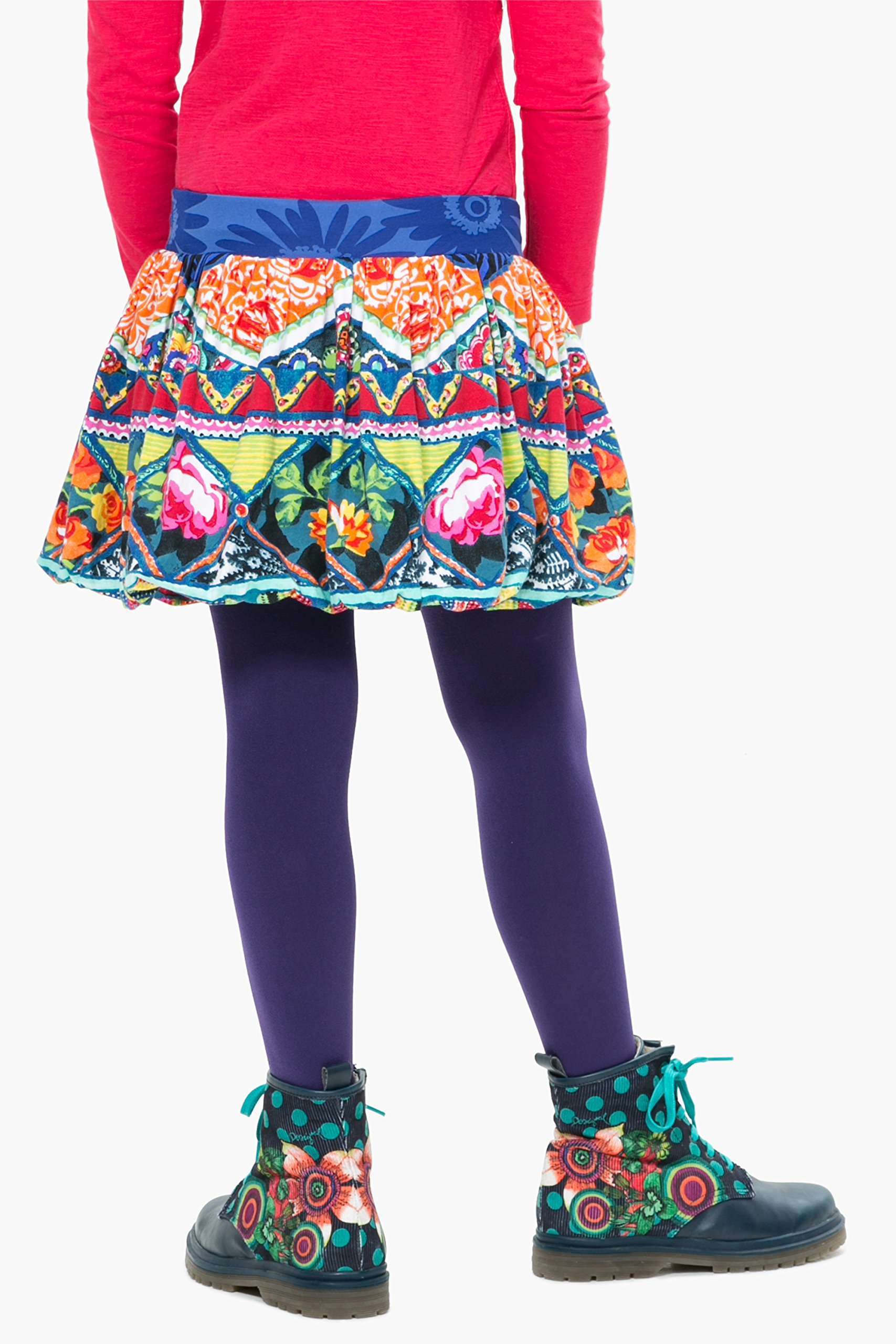 Desigual Toddler Girls' Skirt Badalona - Floral Print Summer Skirt for Baby Girls 1-3 Years | Perfect for Playdates, Beach Outings & Special Occasions