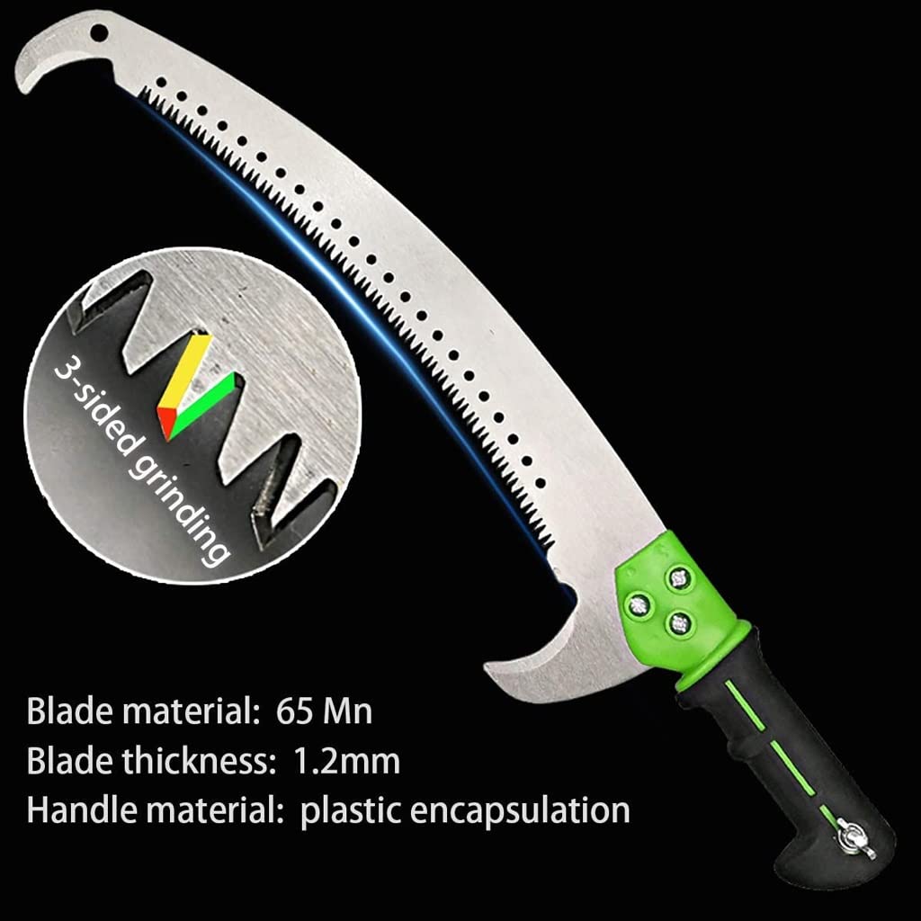 **3m Extendable Telescopic Pole Saw - High Reach Pruning Tool for Tree Trimming, Branch Cutting & Landscaping | Perfect for Fruit Trees, Tall Hedges & Garden Maintenance**