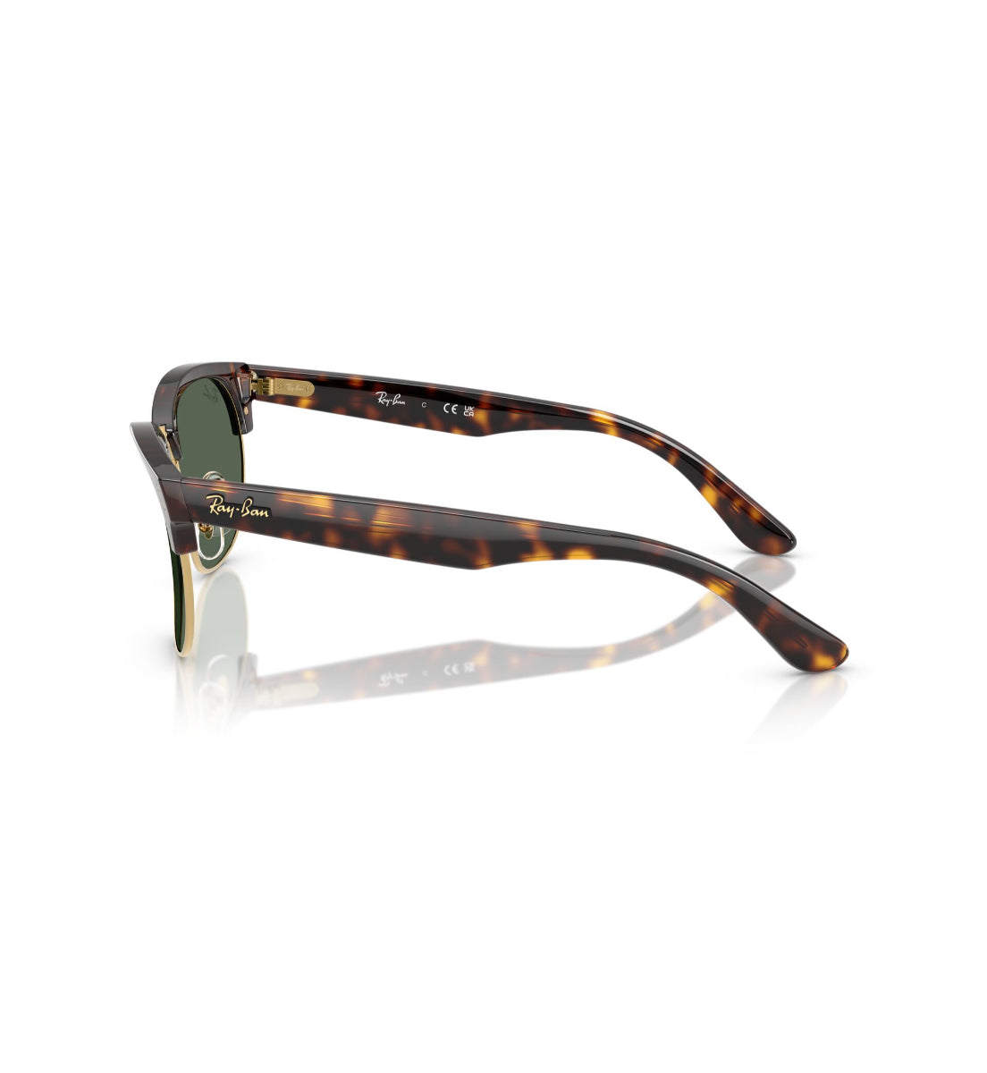 Ray Ban Clubmaster Reverse Polarized Sunglasses for Men & Women - Classic Retro Style UV Protection - Perfect for Driving, Outdoor Activities & Fashion Accessories