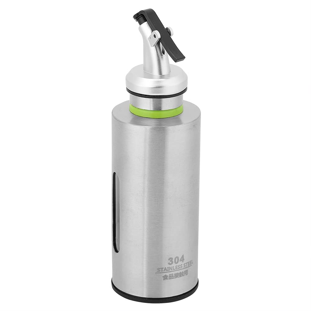Premium Stainless Steel Oil Dispenser Bottle - 150ml Rust-Proof & Durable for Kitchen Oil, Vinegar, Soy Sauce - Perfect for Cooking, Salad Dressing & Baking Needs