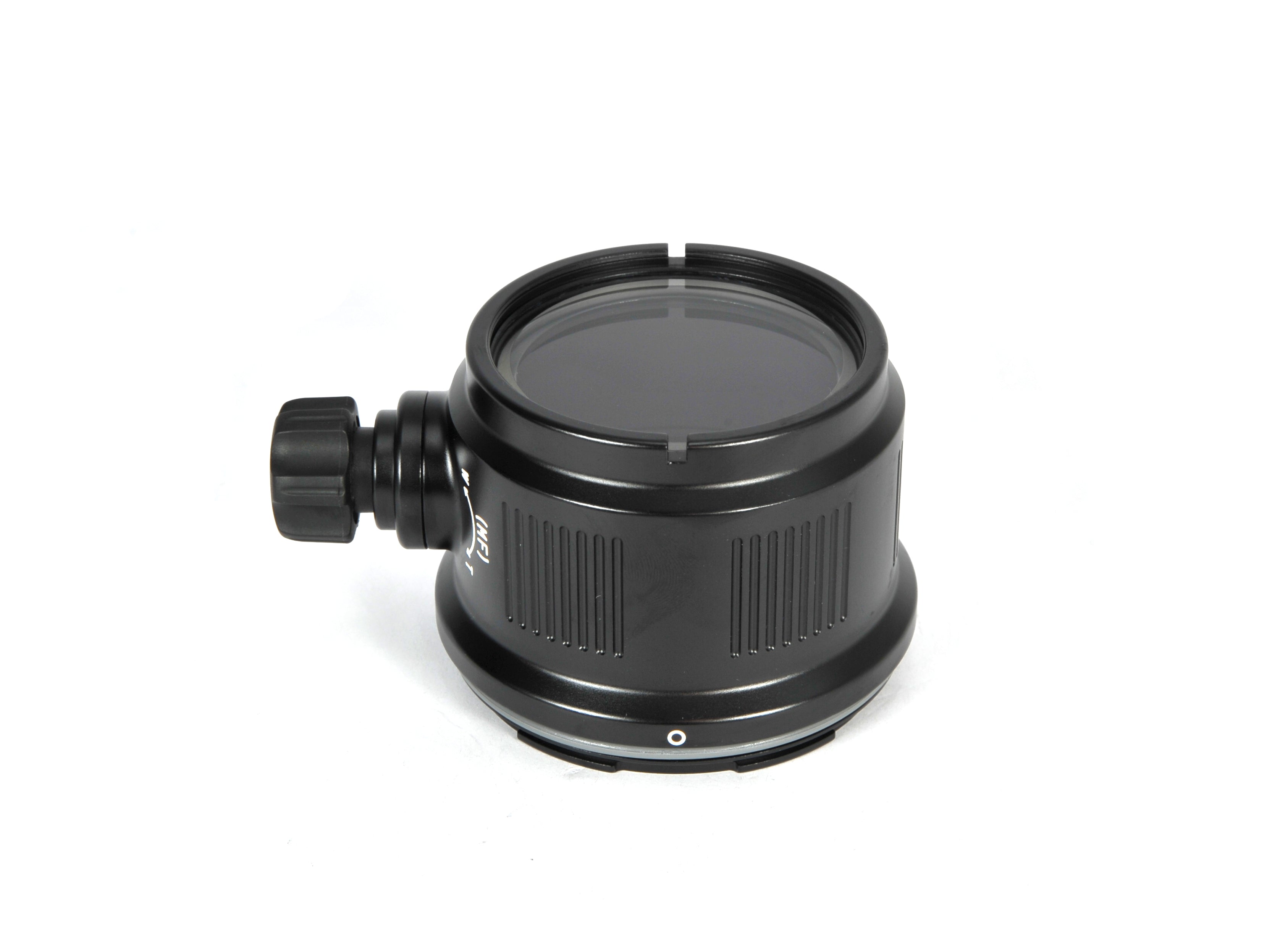 Nauticam Macro Port 45 with Focus/Zoom Knob for Sony E Mount 30mm f/3.5 Macro & PZ 16-50mm F3.5-5.6 OSS Lenses - Underwater Photography Gear for Diving and Marine Exploration