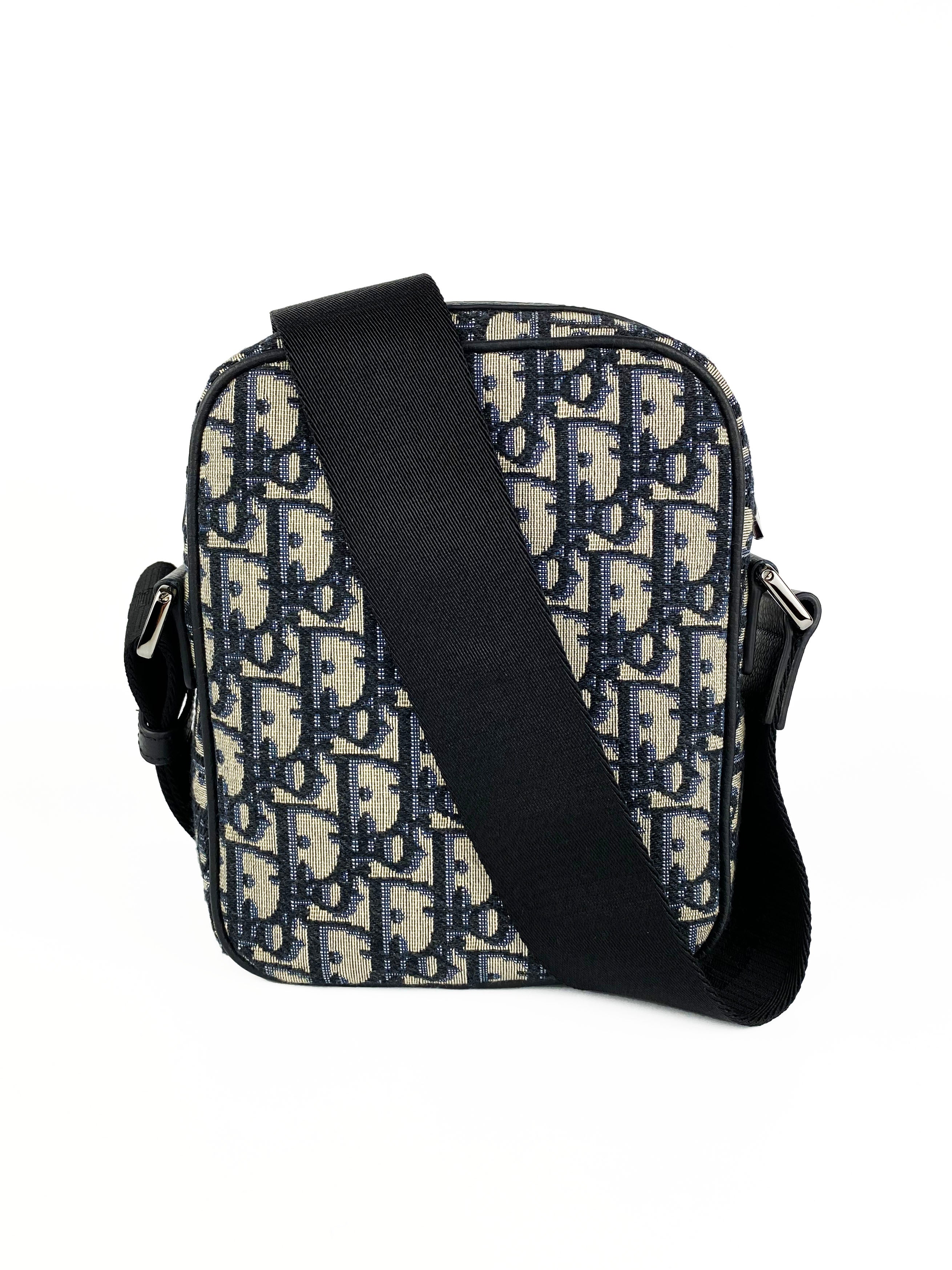 Christian Dior Oblique Vertical Pouch - Luxury Crossbody Bag for Women | Fashionable Designer Handbag for Daily Use, Parties & Travel