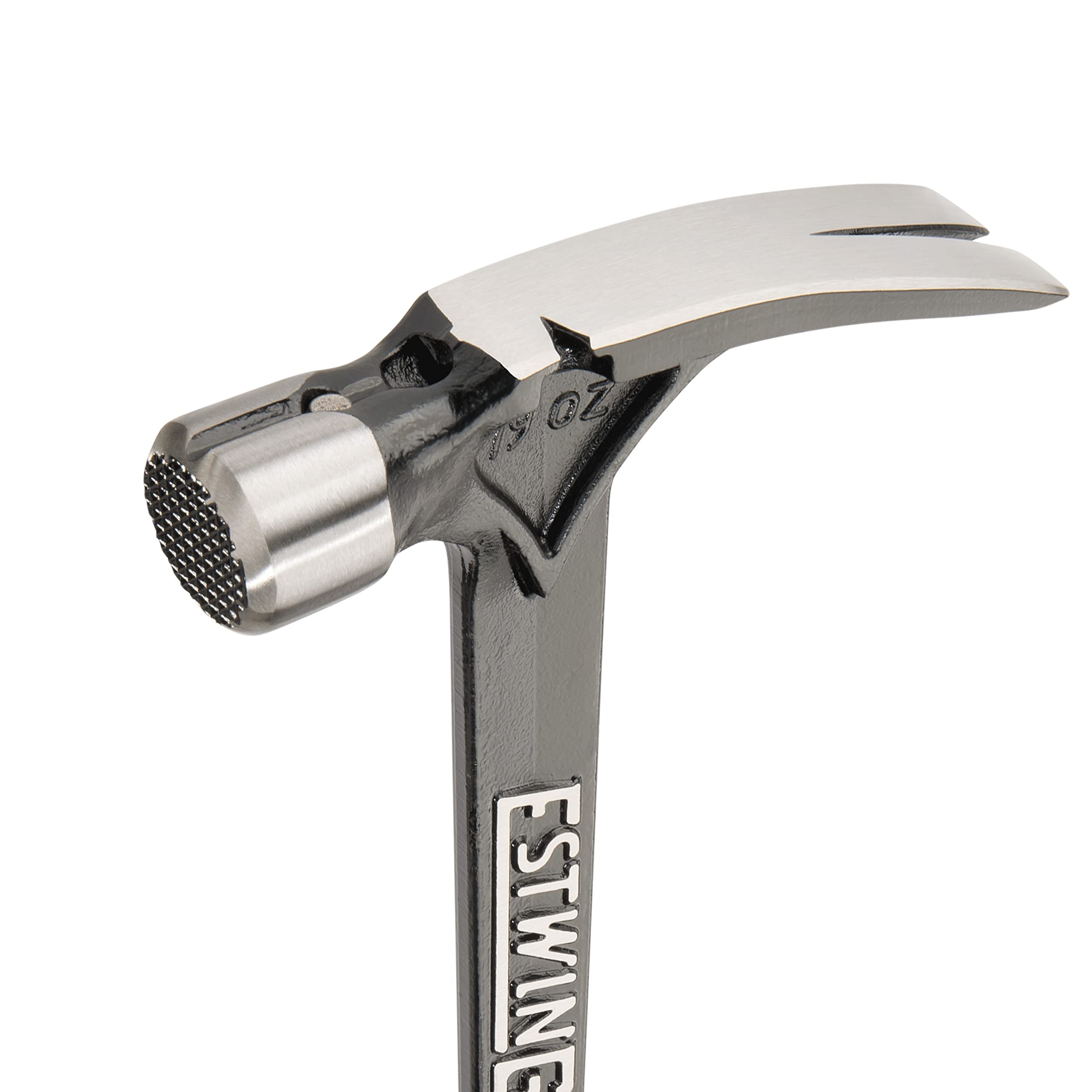 ESTWING EB-19SM Ultra Series 19 oz Rip Claw Framing Hammer - Milled Face & Shock Reduction Grip for Professional Construction, Woodworking & DIY Projects - Perfect for Framing, Roofing and Demolition Work
