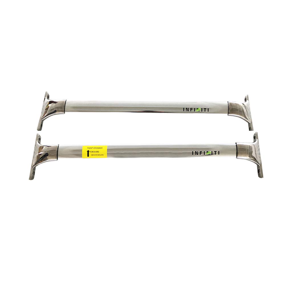 2Pcs Stainless Steel Roof Rack Cross Bars for Infiniti QX56 QX80 (2011-2020) - Heavy Duty Luggage Carrier for SUV, Perfect for Road Trips & Outdoor Adventures