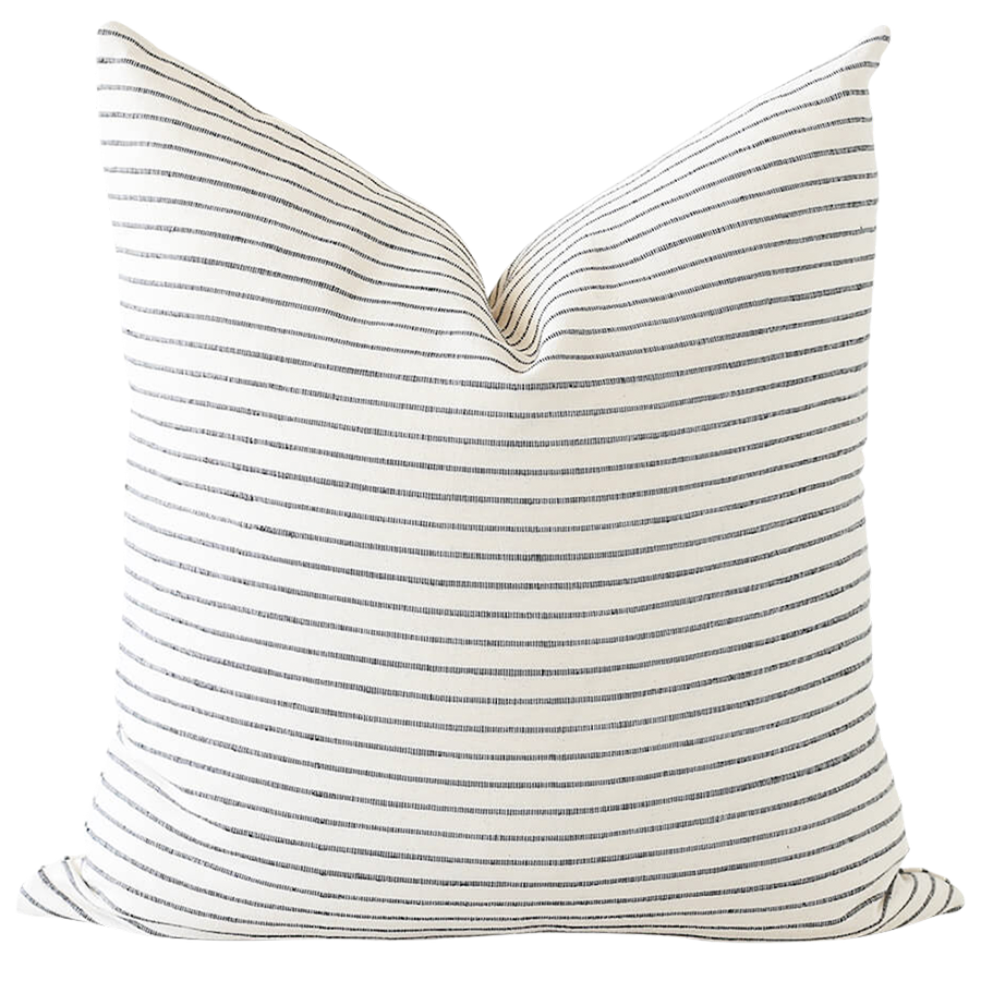 Danielle Striped Pillow Cover - Soft & Stylish Decorative Cushion Case for Living Room, Bedroom, Sofa - Home Decor Accent