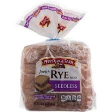 Pepperidge Farm Jewish Rye Seedless Bread - 16 Oz (Pack of 2) | Fresh Baked Deli Style Sandwich Bread for Pastrami, Corned Beef & Delicious Sandwiches | Perfect for Lunch, Picnics & Family Gatherings