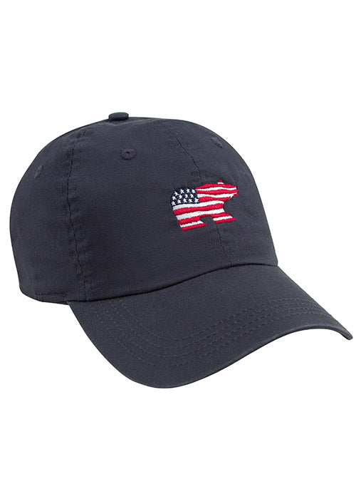 Jack Nicklaus USA Navy Bear Ahead Cap - Stylish Baseball Hat for Golf & Casual Wear - Perfect for Sports, Outdoor Activities & Everyday Fashion