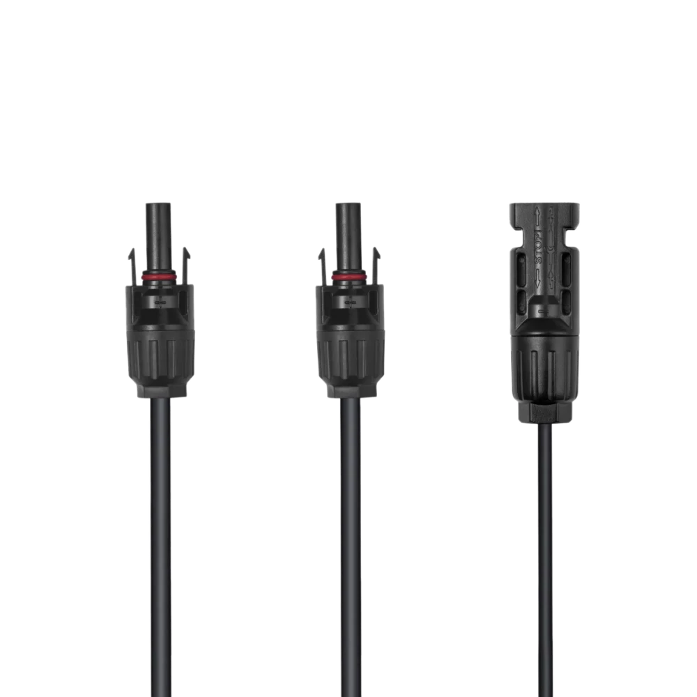 EcoFlow Solar Parallel Connection Cable for Portable Power Stations - Durable & High-Efficiency Solar Panel Connector for Off-Grid Camping, RV Trips & Emergency Power Backup