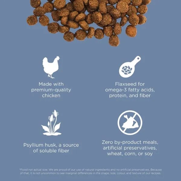 Go! Solutions Weight Management + Joint Care Grain-Free Chicken Recipe Dry Cat Food for Adult Cats - 8 lb Bag, Supports Healthy Weight & Mobility - Perfect for Indoor & Senior Cats