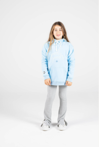 Good Goods Rocky Hood Powder Blue - Stylish & Comfortable Men's Hoodie for Outdoor Activities, Casual Wear & Gym