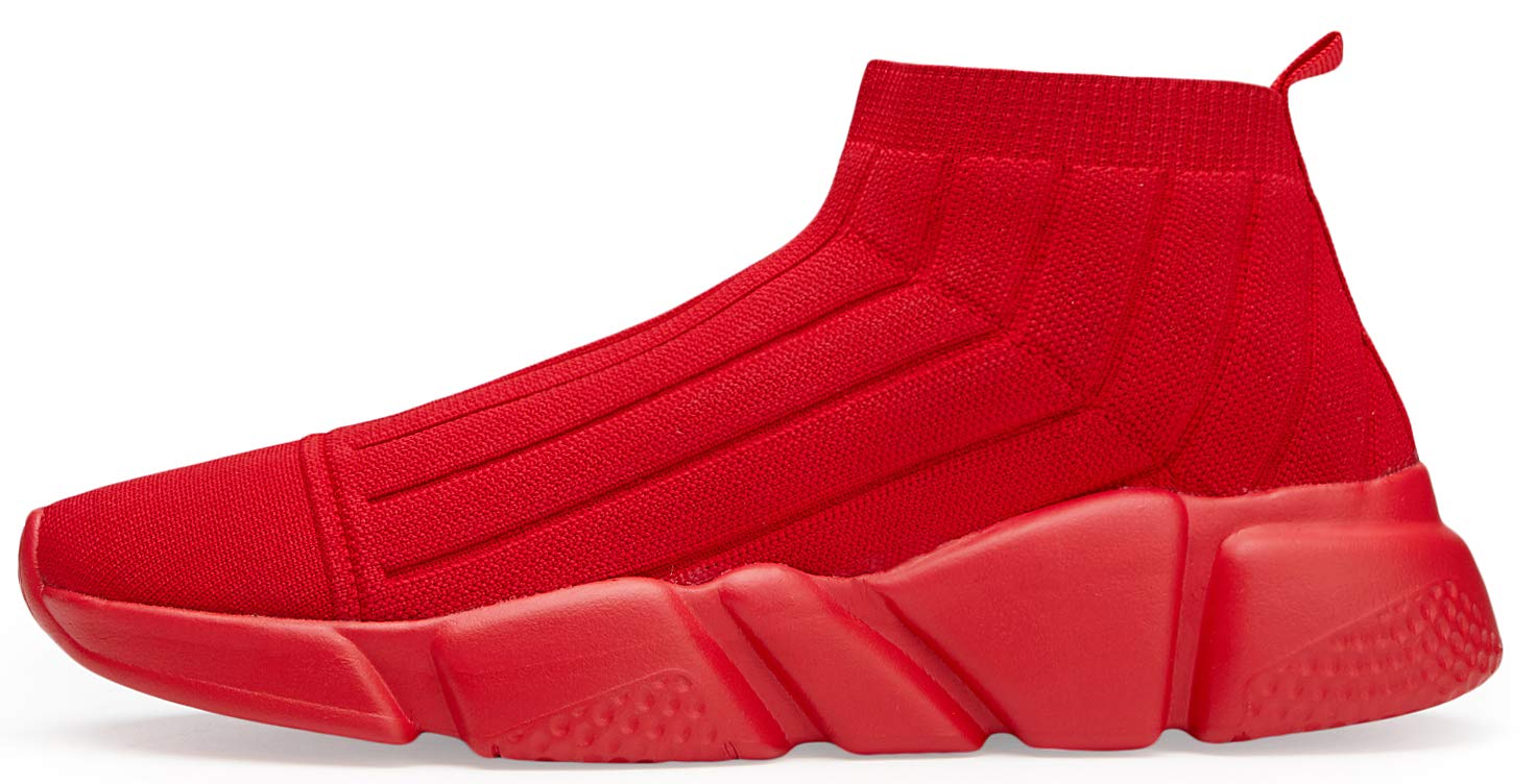 Santiro Men's Breathable Slip-On Sneakers - Lightweight Gym Running Walking Tennis Shoes for Men | Perfect for Workouts, Jogging & Casual Wear