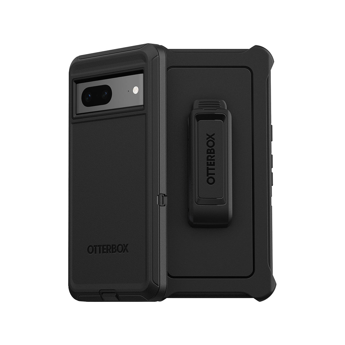 Otterbox Defender Series Rugged Phone Case for Google Pixel 7 - Black | Shockproof & Drop Protection | Perfect for Outdoor Adventures & Daily Use