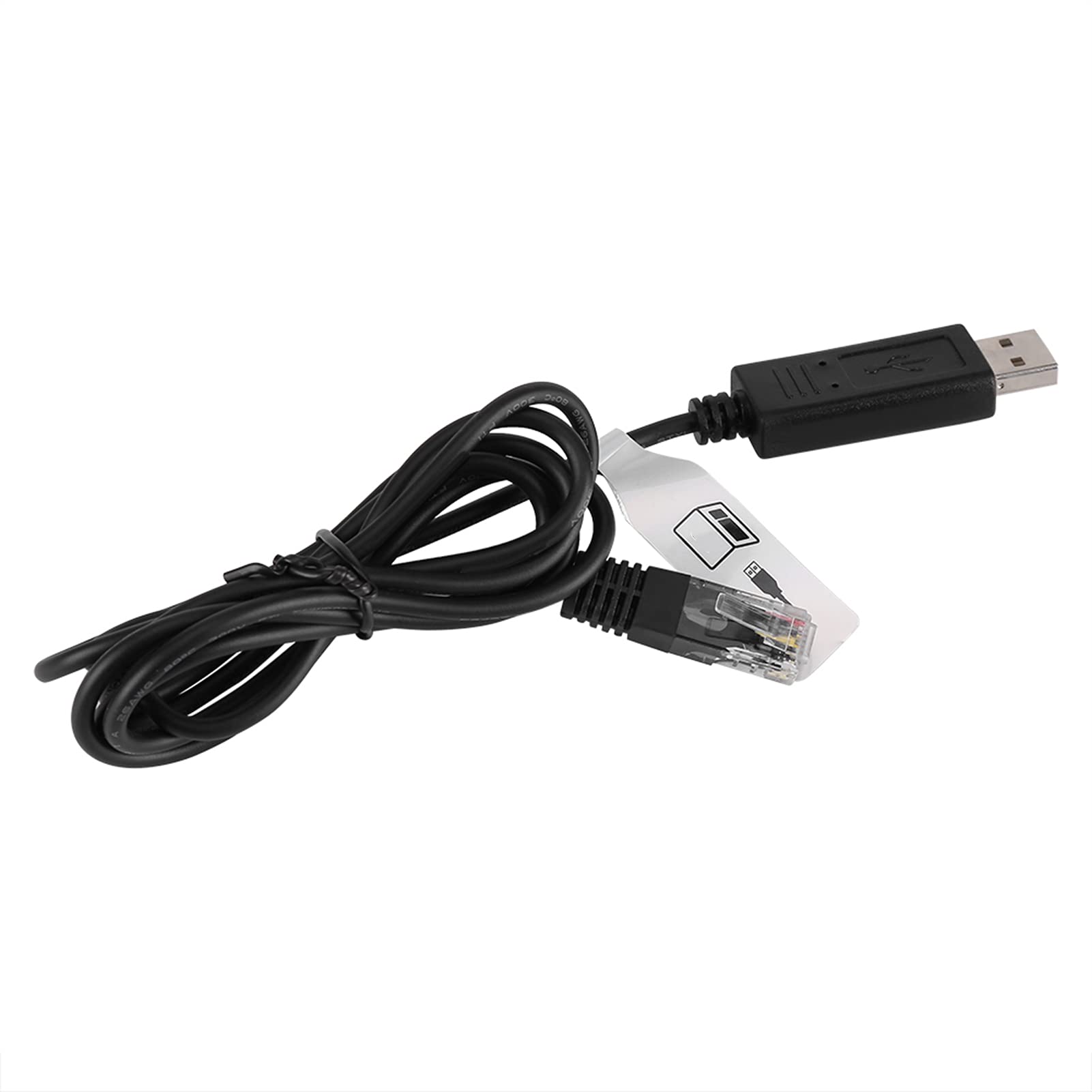YEmirth Solar Controller Communication Cable - RJ45 1.5M Cord for PC Connection & Solar Power System Monitoring | Perfect for Solar Panel Installations & Remote Energy Management